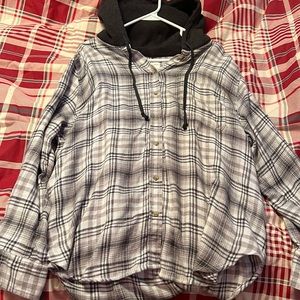 Flannel Hoodie